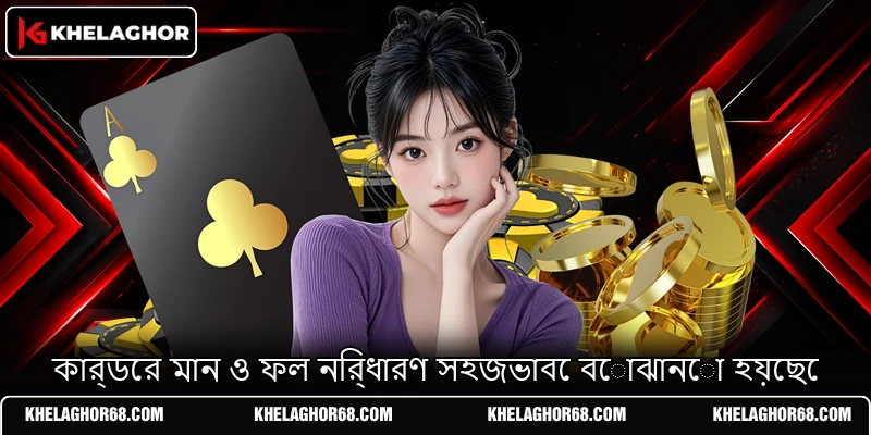 কার্ডের মান ও ফল নির্ধারণ সহজভাবে বোঝানো হয়েছে কার্ডের মান ও ফল নির্ধারণ সহজভাবে বোঝানো হয়েছে