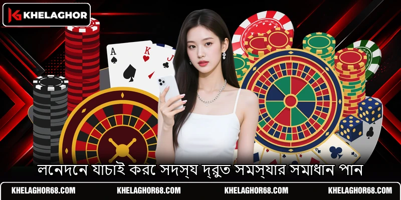 লেনদেন যাচাই করে সদস্য দ্রুত সমস্যার সমাধান পান