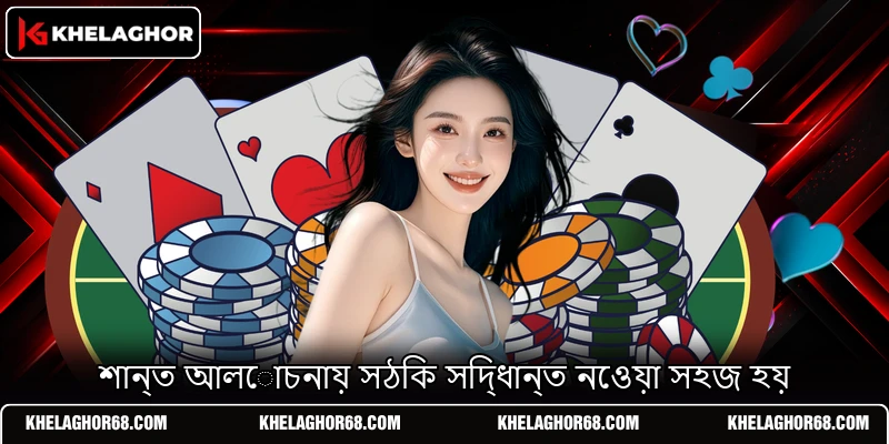 শান্ত আলোচনায় সঠিক সিদ্ধান্ত নেওয়া সহজ হয় শান্ত আলোচনায় সঠিক সিদ্ধান্ত নেওয়া সহজ হয়