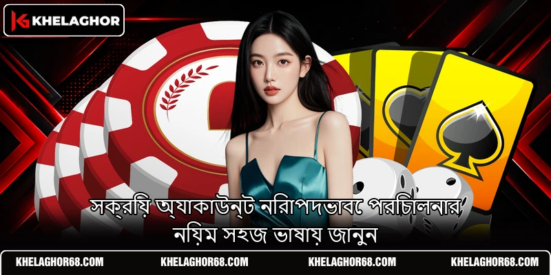 সক্রিয় অ্যাকাউন্ট নিরাপদভাবে পরিচালনার নিয়ম সহজ ভাষায় জানুন সক্রিয় অ্যাকাউন্ট নিরাপদভাবে পরিচালনার নিয়ম সহজ ভাষায় জানুন