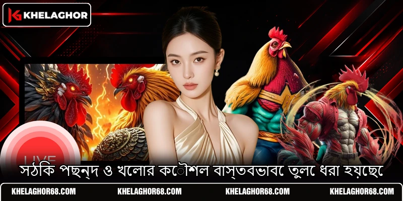 সঠিক পছন্দ ও খেলার কৌশল বাস্তবভাবে তুলে ধরা হয়েছে সঠিক পছন্দ ও খেলার কৌশল বাস্তবভাবে তুলে ধরা হয়েছে
