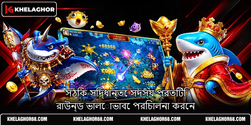 সঠিক সিদ্ধান্তে সদস্য প্রতিটি রাউন্ড ভালোভাবে পরিচালনা করেন সঠিক সিদ্ধান্তে সদস্য প্রতিটি রাউন্ড ভালোভাবে পরিচালনা করেন