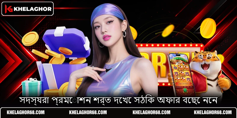 সদস্যরা প্রমোশন শর্ত দেখে সঠিক অফার বেছে নেন সদস্যরা প্রমোশন শর্ত দেখে সঠিক অফার বেছে নেন