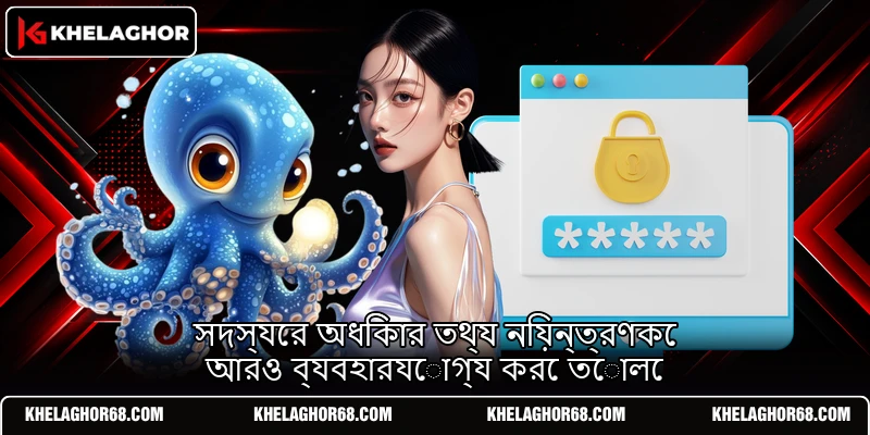 সদস্যের অধিকার তথ্য নিয়ন্ত্রণকে আরও ব্যবহারযোগ্য করে তোলে সদস্যের অধিকার তথ্য নিয়ন্ত্রণকে আরও ব্যবহারযোগ্য করে তোলে