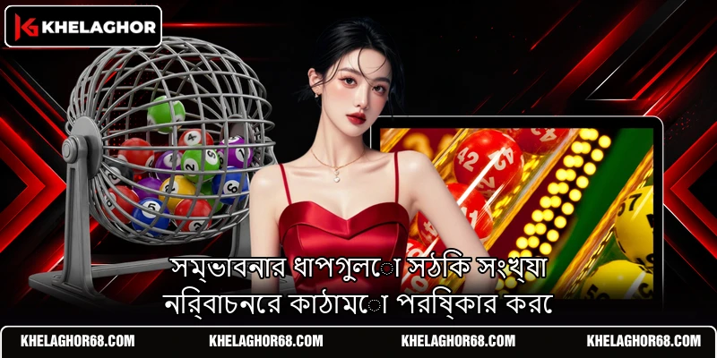 সম্ভাবনার ধাপগুলো সঠিক সংখ্যা নির্বাচনের কাঠামো পরিষ্কার করে সম্ভাবনার ধাপগুলো সঠিক সংখ্যা নির্বাচনের কাঠামো পরিষ্কার করে
