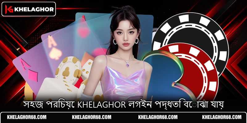 সহজ পরিচয়ে KHELAGHOR লগইন পদ্ধতি বোঝা যায়
