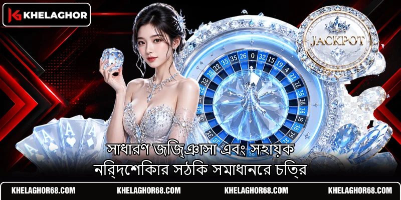 সাধারণ জিজ্ঞাসা এবং সহায়ক নির্দেশিকার সঠিক সমাধানের চিত্র সাধারণ জিজ্ঞাসা এবং সহায়ক নির্দেশিকার সঠিক সমাধানের চিত্র