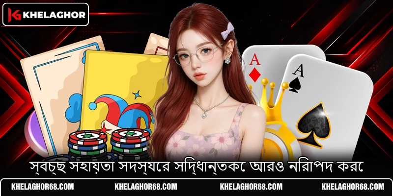 স্বচ্ছ সহায়তা সদস্যের সিদ্ধান্তকে আরও নিরাপদ করে